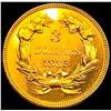 Image 2 : 1885 $3 Gold Piece CHOICE BU