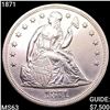 Image 1 : 1871 Seated Liberty Dollar CHOICE BU