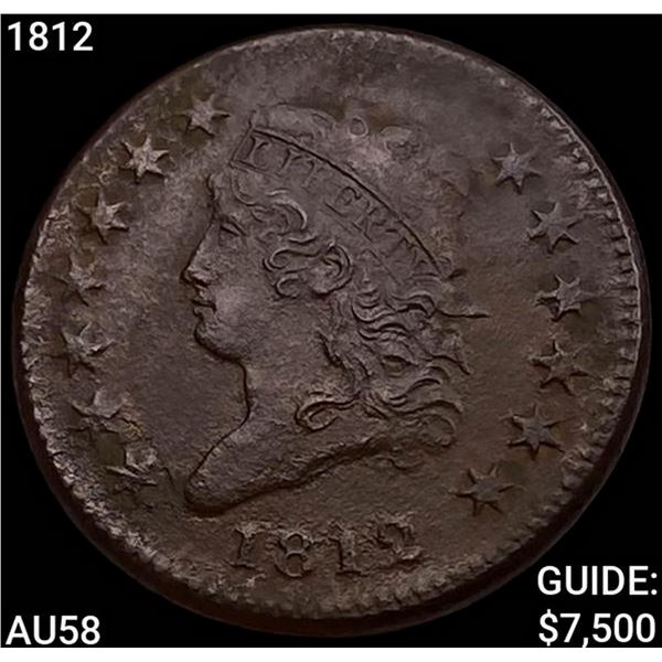 1812 Classic Head Cent CHOICE AU