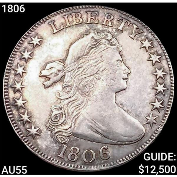 1806 Draped Bust Half Dollar HIGH GRADE