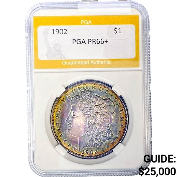 1902 Morgan Silver Dollar PGA PR66+