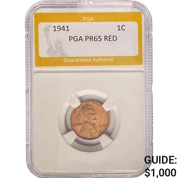 1941 Wheat Cent PGA PR65