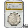 1877-S Silver Trade Dollar PGA AU58