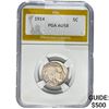 1914 Buffalo Nickel PGA AU58