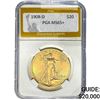 1908-D $20 Gold Double Eagle PGA MS65+