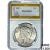 Image 1 : 1927 Silver Peace Dollar PGA MS64