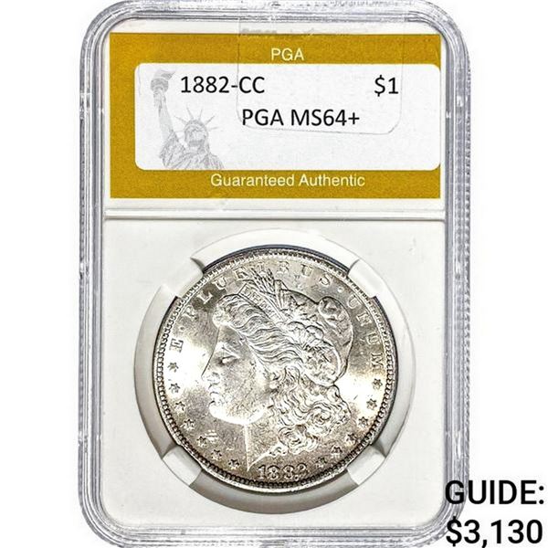 1882-CC Morgan Silver Dollar PGA MS64+