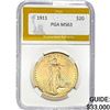 Image 1 : 1911 $20 Gold Double Eagle PGA MS63