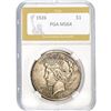 Image 1 : 1926 Silver Peace Dollar PGA MS64