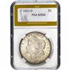 1921-D Morgan Silver Dollar PGA MS64