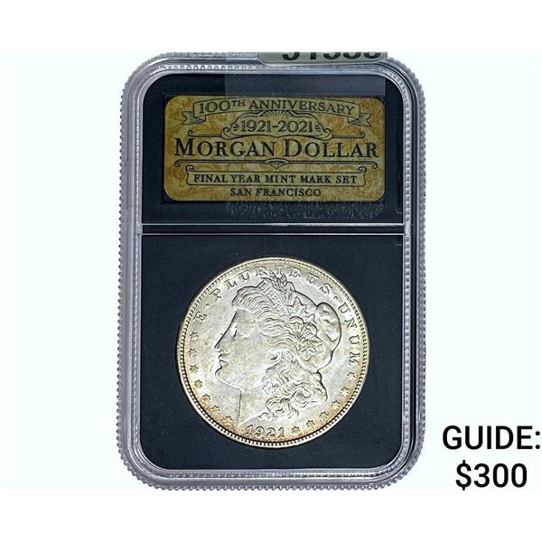 1921-S Morgan Silver Dollar  GENUINE