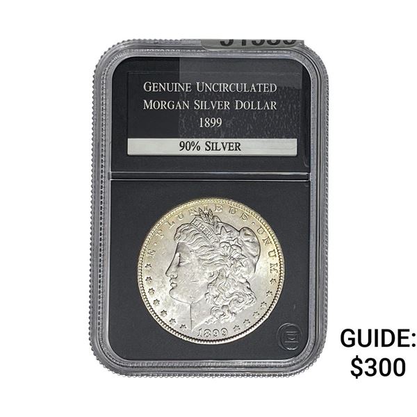 1899-O Morgan Silver Dollar PCS GENUINE