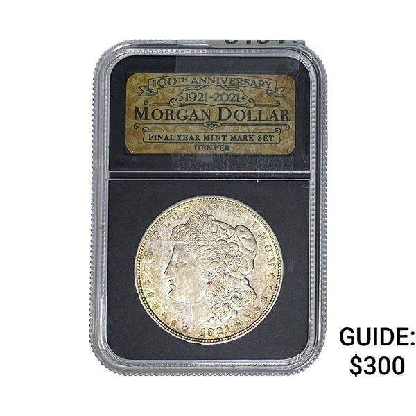 1921 Morgan Silver Dollar  GENUINE