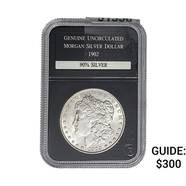 1902-O Morgan Silver Dollar PCS GENUINE