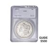 1897-O Morgan Silver Dollar SEGS AU58