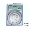 1923-D Silver Peace Dollar CAC MS61