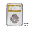 Image 1 : 1815 Capped Bust Quarter PGA AU50