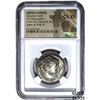 Image 1 : Greek Dan. Celts, c.3rd-2nd Cent. BC Silver Tetradrachm NGC Ch XF