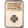 Image 1 : Roman Pompey Jr, BC 46-45 SIlver Denarius NGC