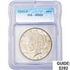 1923-D Silver Peace Dollar ICG MS62