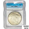 Image 1 : 1922-S Silver Peace Dollar ICG MS62