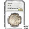 Image 1 : 1878-S Morgan Silver Dollar NGC MS63
