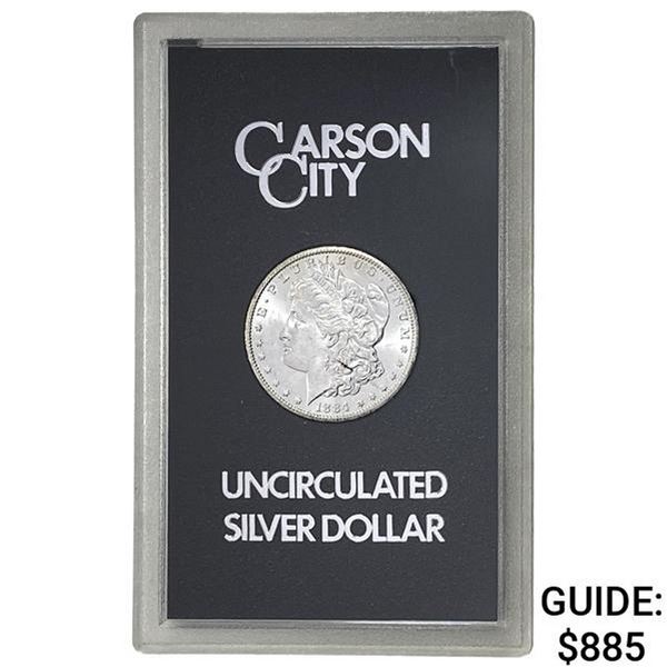 1884-CC Morgan Silver Dollar GSA UNCIRCULATED