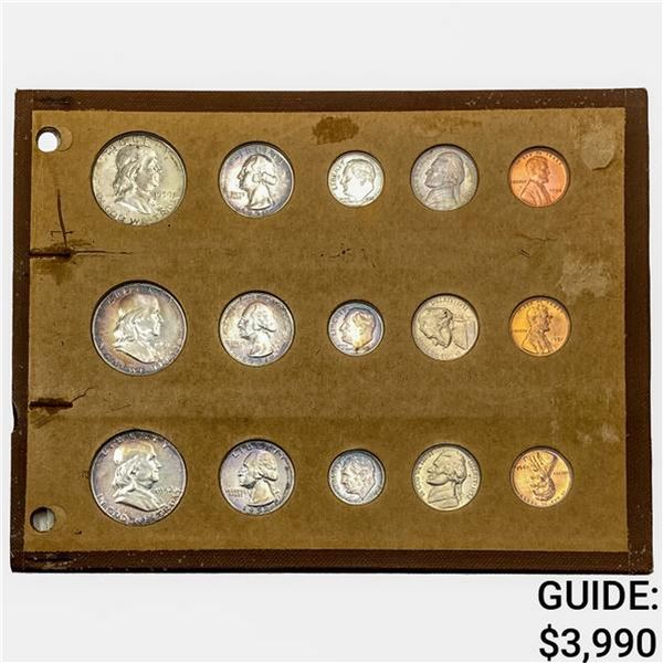 1950-1955 Gem Proof US Proof Set Collection [30 Coins]