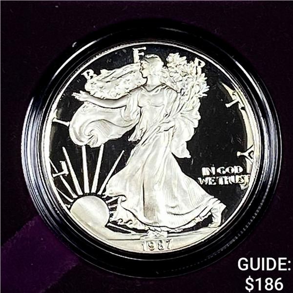 1987-S Silver Eagle Proof