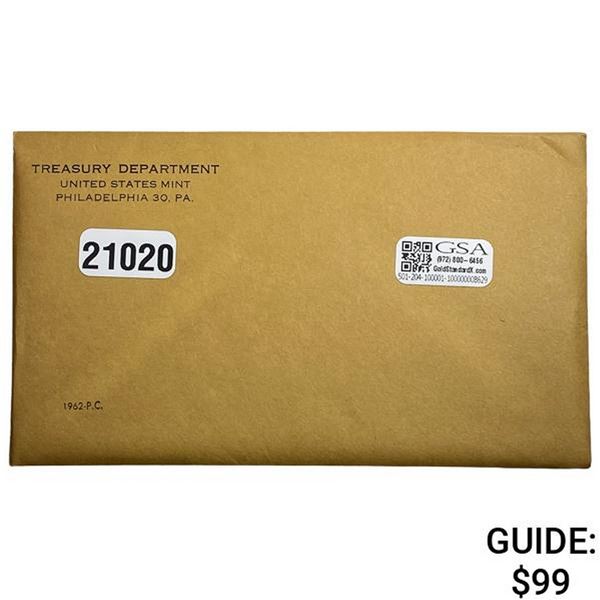 1962 U.S. Proof Set in Sealed Envelope