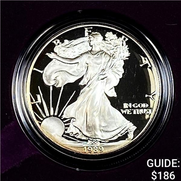 1989-S Silver Eagle Proof