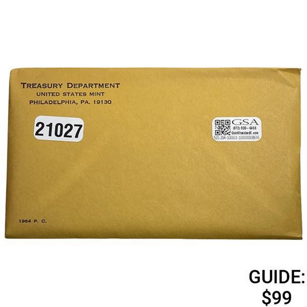 1964 U.S. Proof Set in Sealed Envelope