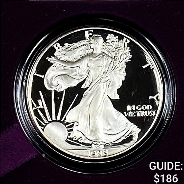 1988-S Silver Eagle Proof