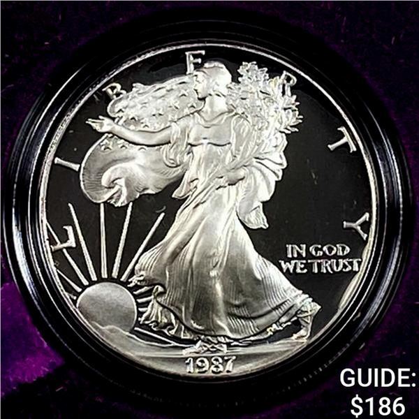 1987-S Silver Eagle Proof