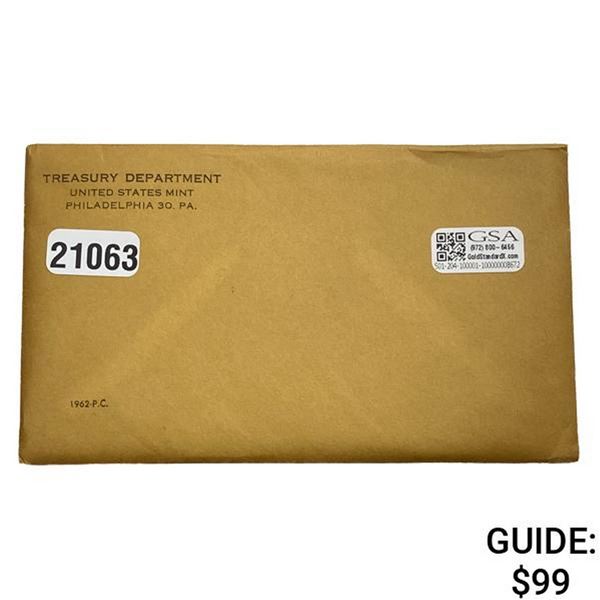 1962 US Proof Set Sealed