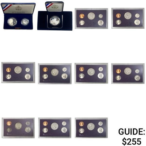 1984-2002 US Proof Mint Sets [48 Coins]