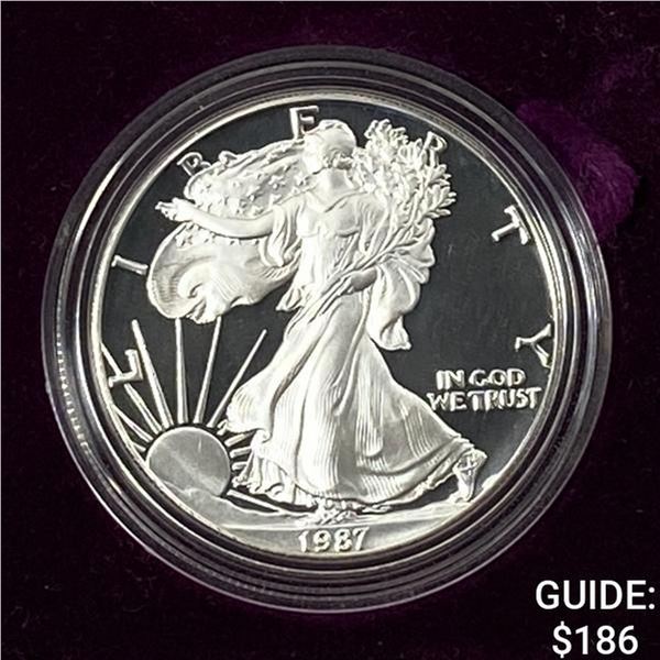 1987-S Silver Eagle Proof