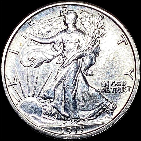 1917 Walking Liberty Half Dollar UNCIRCULATED