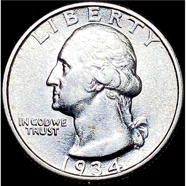 1934 Silver Washington Quarter UNCIRCULATED