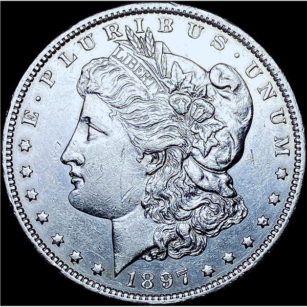 1897-O Silver Morgan Dollar CHOICE AU