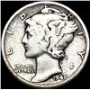 Image 1 : 1942/1 Silver Mercury Dime LIGHTLY CIRCULATED