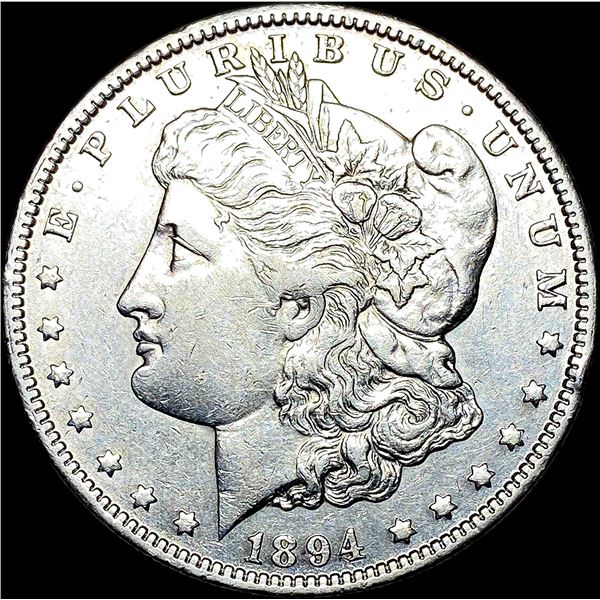 1894-O Silver Morgan Dollar NEARLY UNCIRCULATED