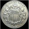 Image 1 : 1869 Shield Nickel CLOSELY UNCIRCULATED