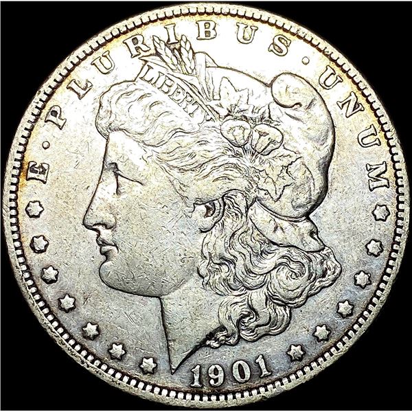 1901-S Silver Morgan Dollar NEARLY UNCIRCULATED