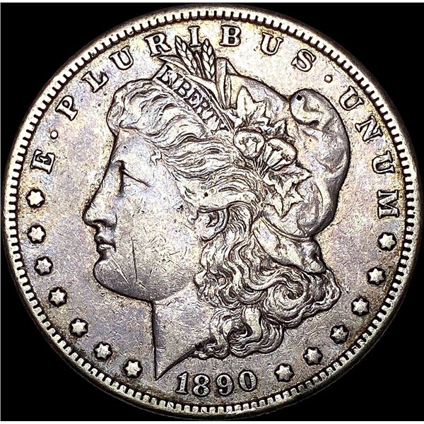 1890-CC Silver Morgan Dollar NEARLY UNCIRCULATED
