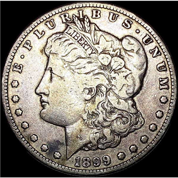 1899-S Silver Morgan Dollar LIGHTLY CIRCULATED