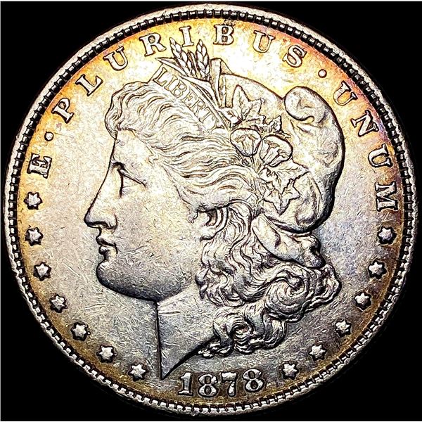 1878 8TF Silver Morgan Dollar CLOSELY UNCIRCULATED