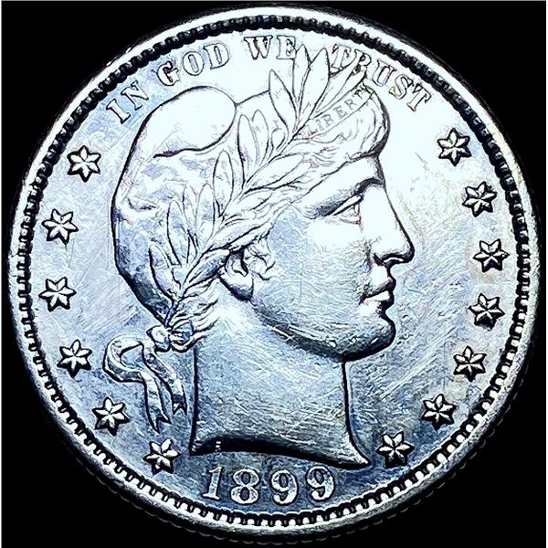 1899-S Silver Barber Quarter UNCIRCULATED