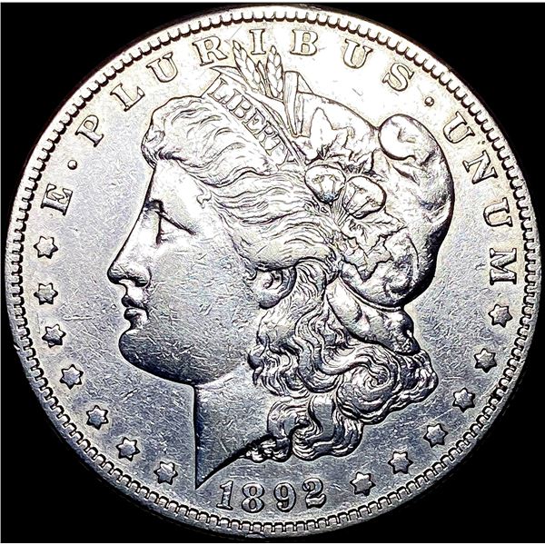 1892-S Silver Morgan Dollar CLOSELY UNCIRCULATED