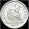 Image 1 : 1857-O Silver Seated Liberty Dime CLOSELY UNCIRCULATED
